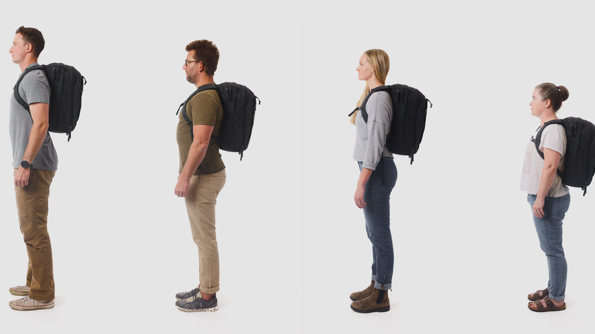 CIVIC Travel Bag Size Comparison