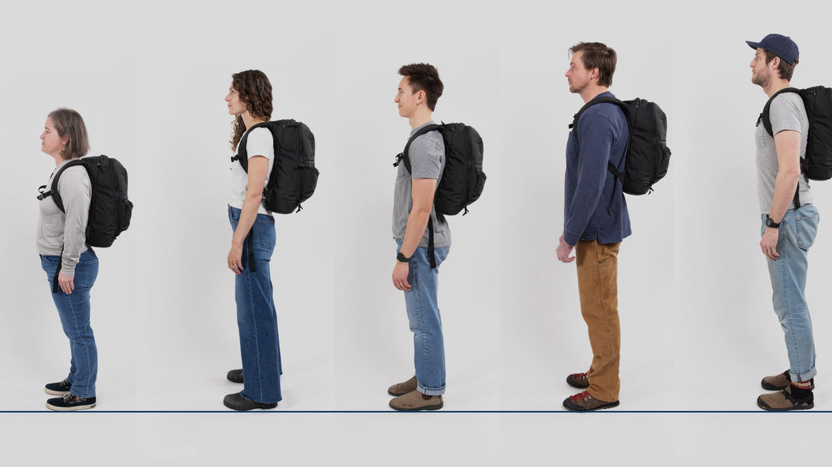 CIVIC Bookbag 22L Size Guide