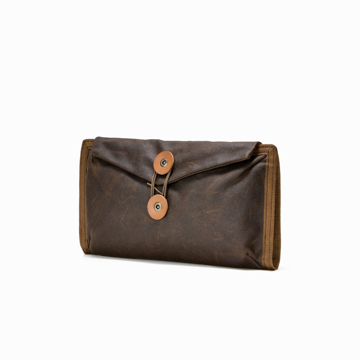 CIVIC Access Pouch 1L Waxed Canvas Back