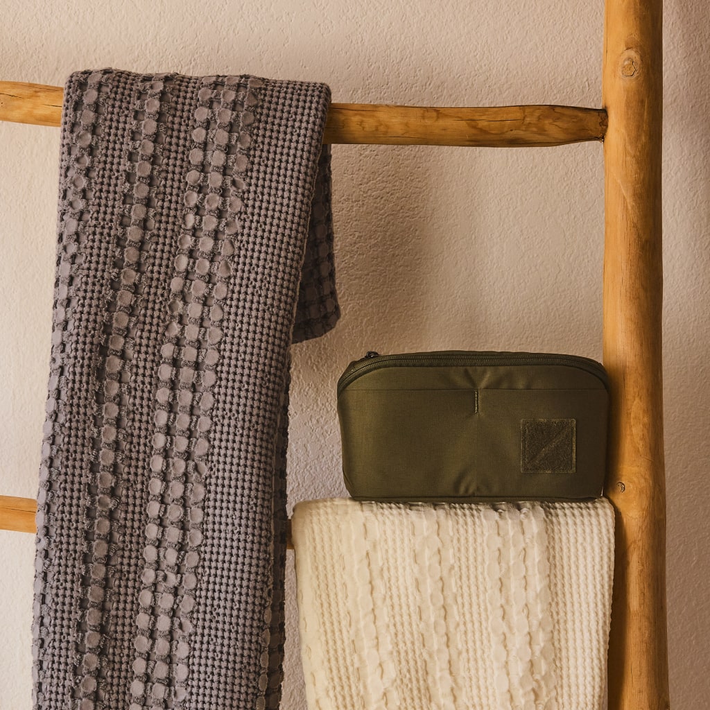 CAP2 in OD Green in bathroom CAP2 in OD Green in bathroom [13006a-ODG