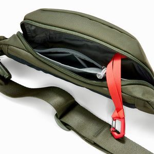 CIVIC Access Sling 1L OD Green Security Pocket and Lanyard