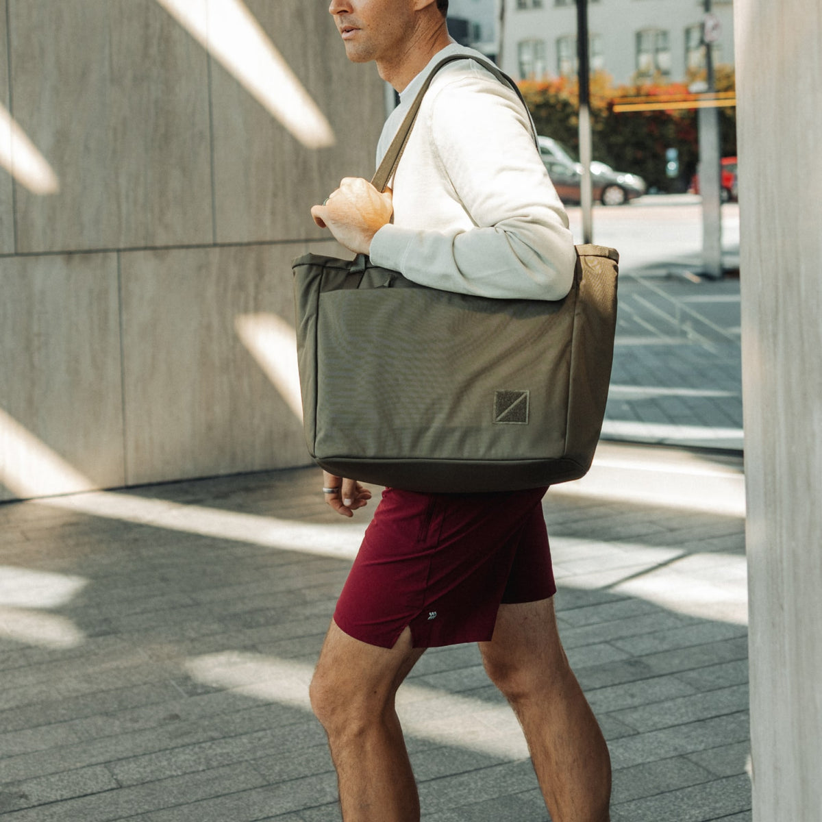 CIVIC Daily Tote 24L in OD Green - CDT24 - shoulder carry after the gym CIVIC Daily Tote 24L in OD Green - CDT24 - shoulder carry after the gym [13024a-ODG