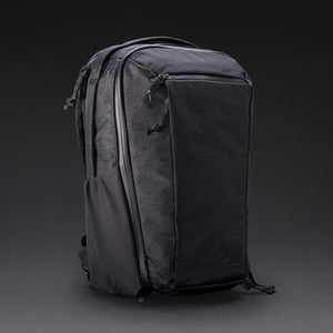 CIVIC Travel Bag 20L - CTB20 - Black and Coyote Brown X-Pac - Front