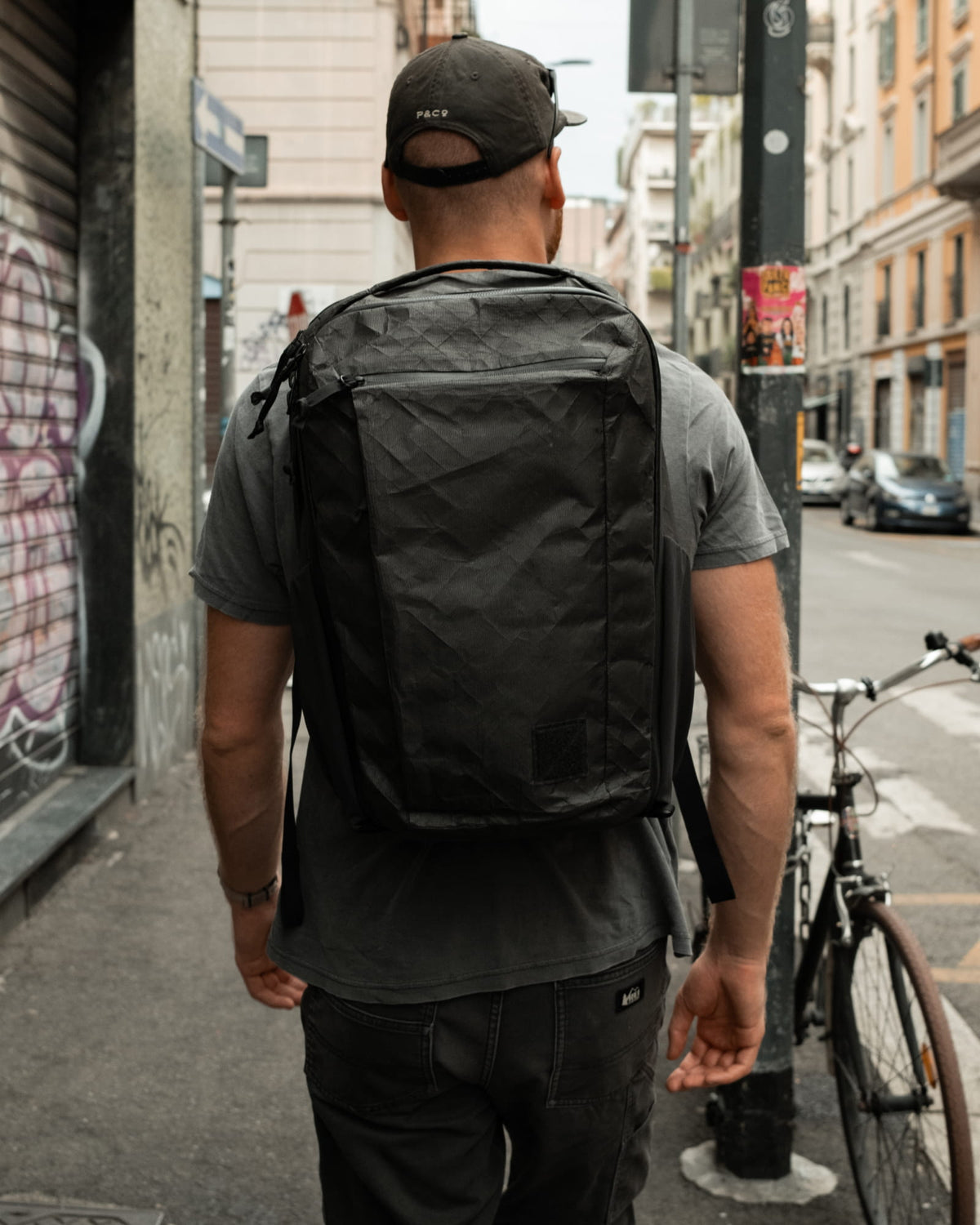 CIVIC Travel Bag 26L ULTRA Textile and Zippers