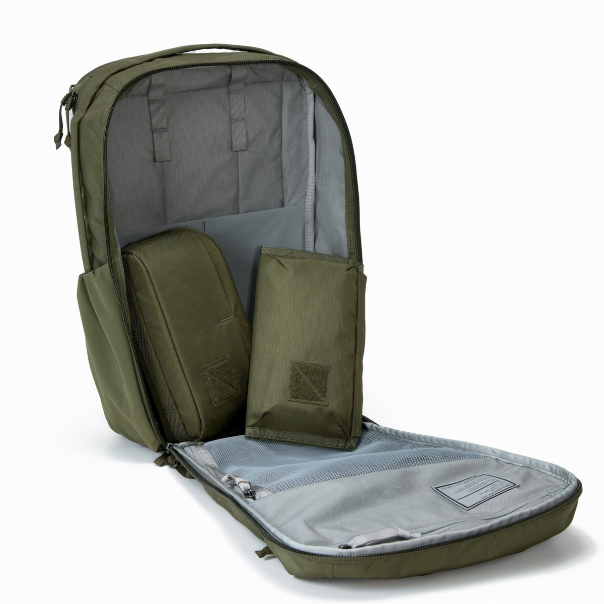 CIVIC Travel Bag 26L in OD Green - interior standard grey lining CIVIC Travel Bag 26L in OD Green - interior standard grey lining [13012c-ODG