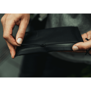ELEMENT Flat Pouch - EFP - Small - Solution Dyed Black - Gas Impermeable Zipper