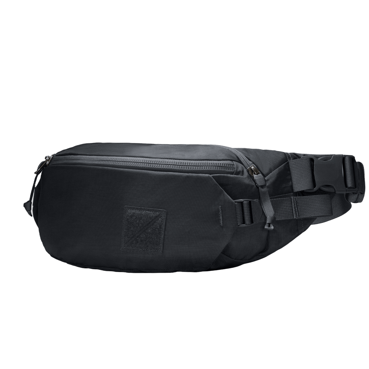 MOUNTAIN Hip Pack 3.5L - mhp3.5 - solution dyed black - front quarter view MOUNTAIN Hip Pack 3.5L - mhp3.5 - solution dyed black - front quarter view [11003a-SBK