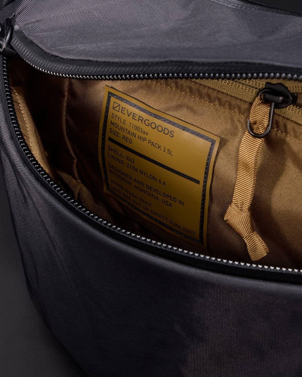 MOUNTAIN Hip Pack 3.5L X-Pac Coyote Brown Interior