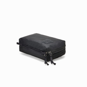 Transit Packing Cube 4L in Black - lay flat and closed