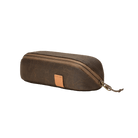 CIVIC Access Pouch 0.5L Waxed Canvas Tan Front