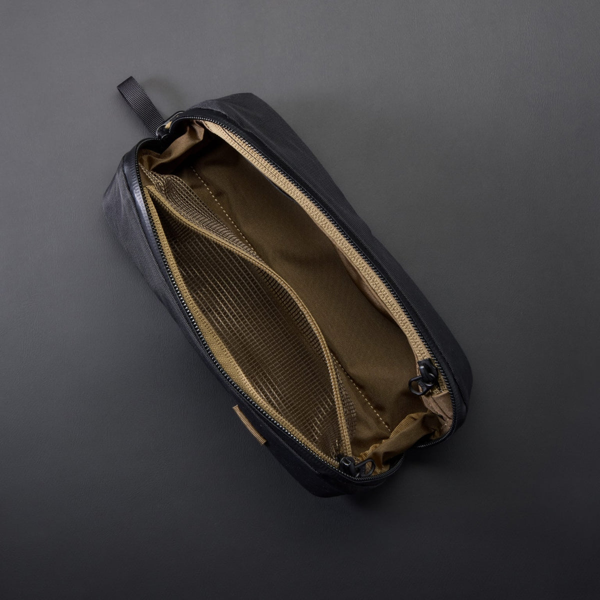 CIVIC Access Pouch 0.5L CAP0.5 - black and coyote x-pac - mesh pocket