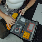 CIVIC Access Pouch 1L in Expedition Yellow - Internal pocket access desk setup CIVIC Access Pouch 1L in Expedition Yellow - Internal pocket access desk setup [13009a-EXY