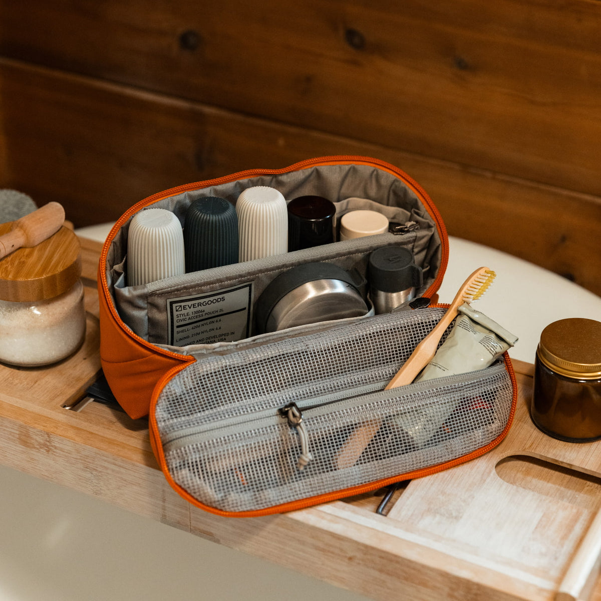 CIVIC Access Pouch 2L in Burnt Orange [13006a-BRO]