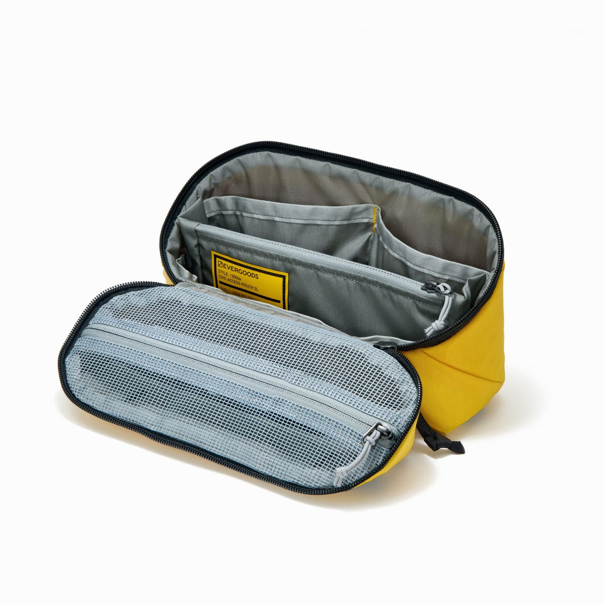 CIVIC Access Pouch 2L in Expedition Yellow - CAP2 - open wide access CIVIC Access Pouch 2L in Expedition Yellow - CAP2 - open wide access [13006a-EXY
