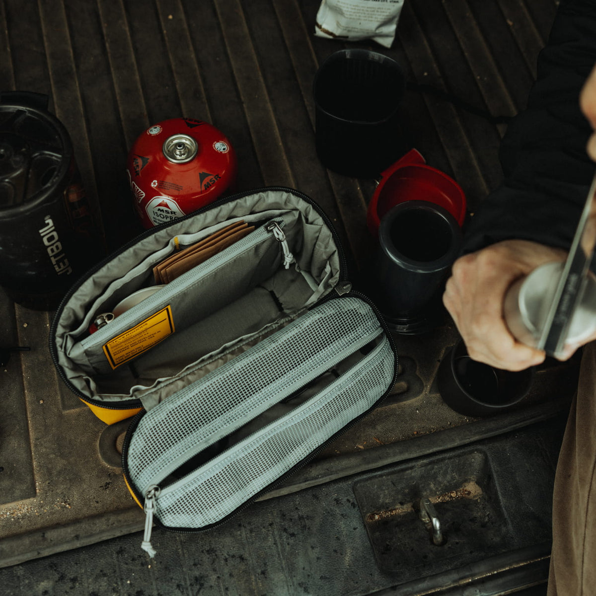 CIVIC Access Pouch 2L in Expedition Yellow - CAP2 - mobile coffee kit [13006a-EXY]