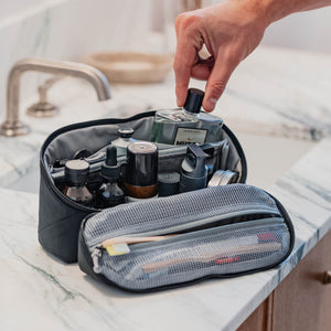 CIVIC Access Pouch 2L in Solution Dyed Black - Toiletries [13006a-SBK]