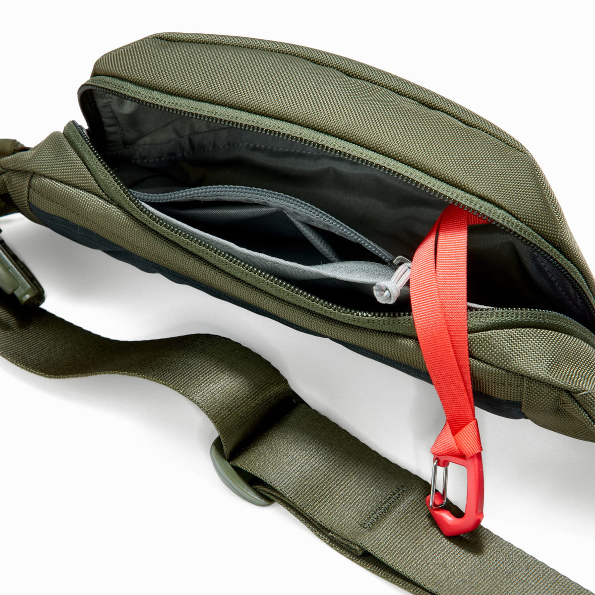 CIVIC Access Sling 1L OD Green Security Pocket and Lanyard