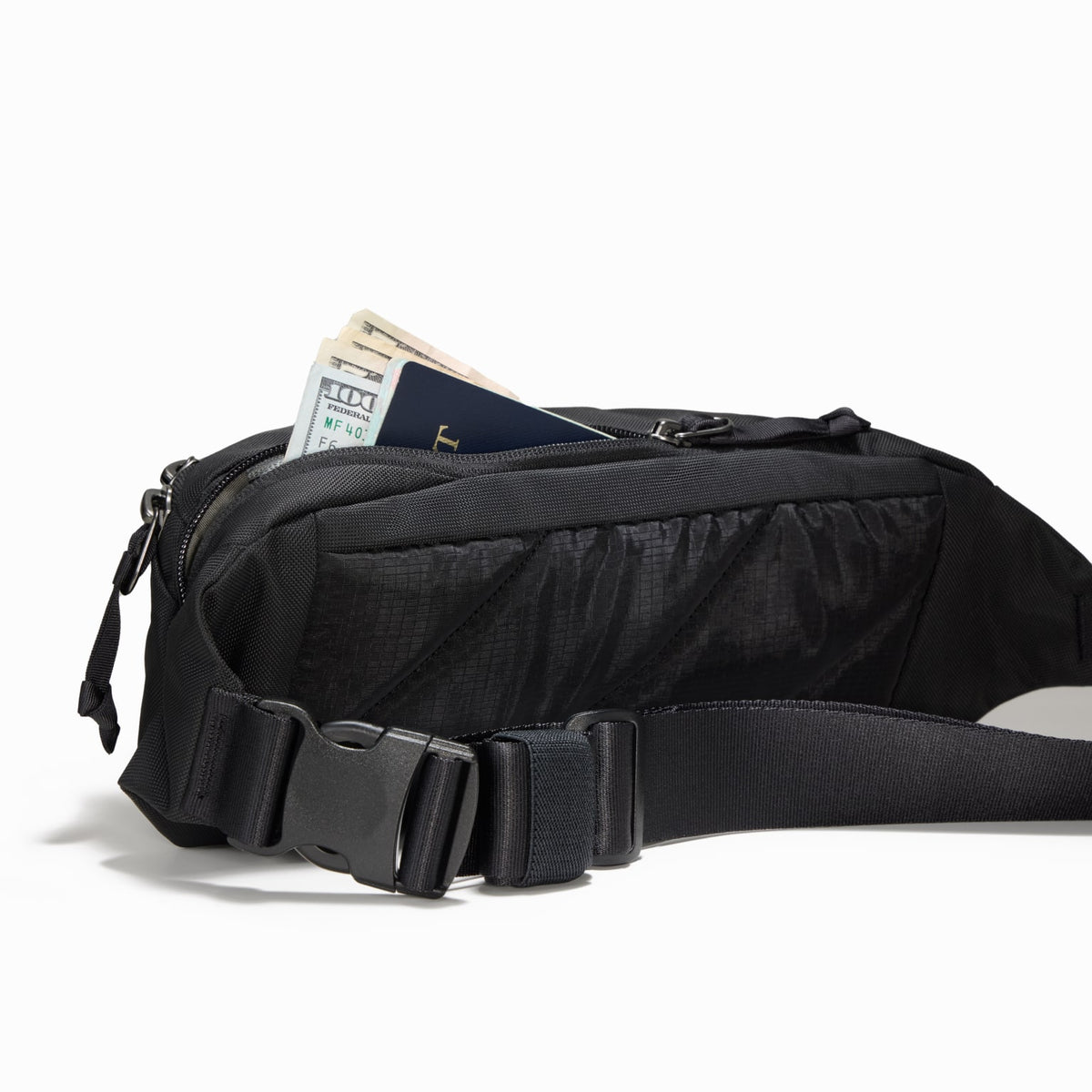 CIVIC Access Sling 2L in Solution Dyed Black - Buckle System [13011c-SBK]