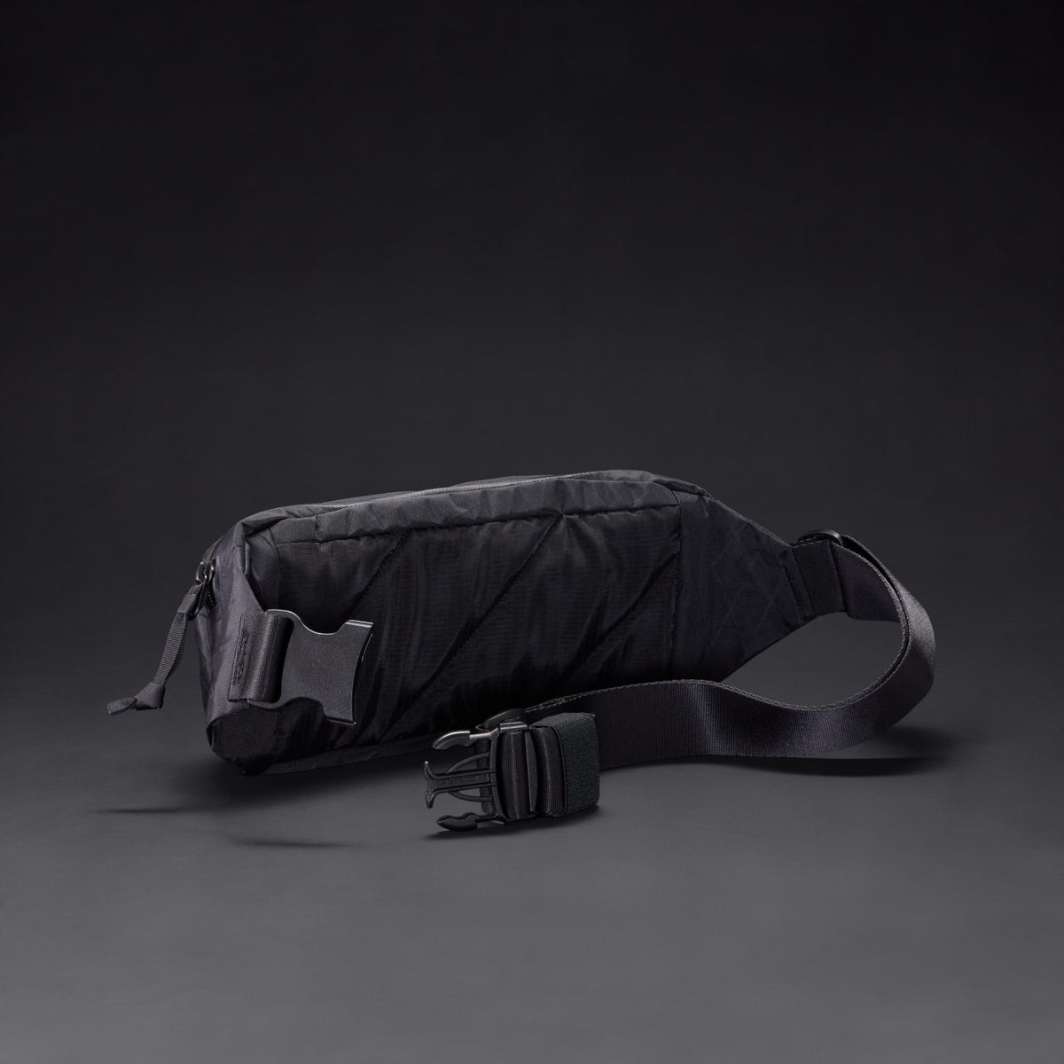 CIVIC Access Sling 2L in X-Pac Black and Coyote Brown - Breathable Back Panel