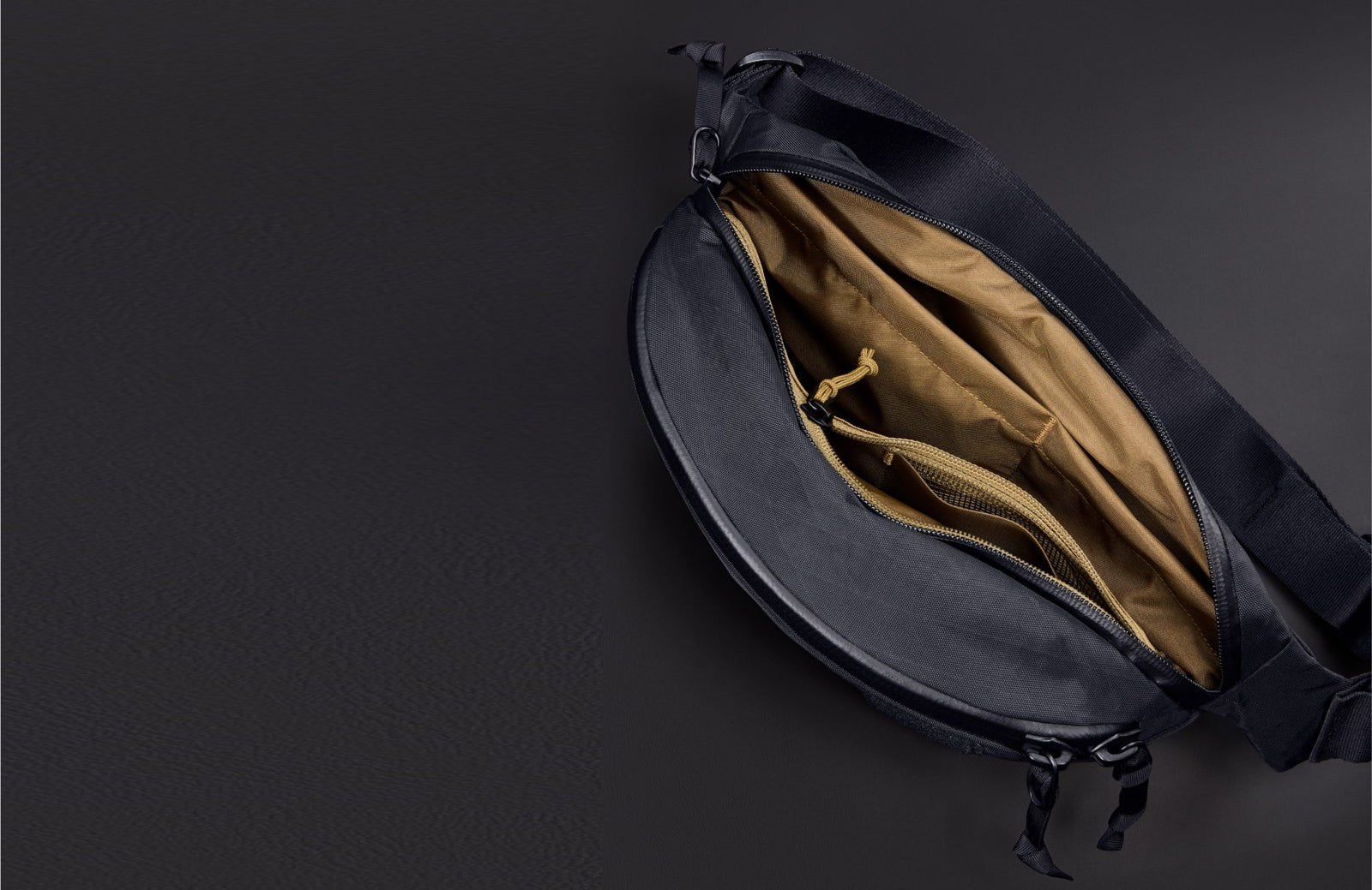 CIVIC Access Sling 2L in X-Pac Black and Coyote Brown - CAS2 - Finer Detail