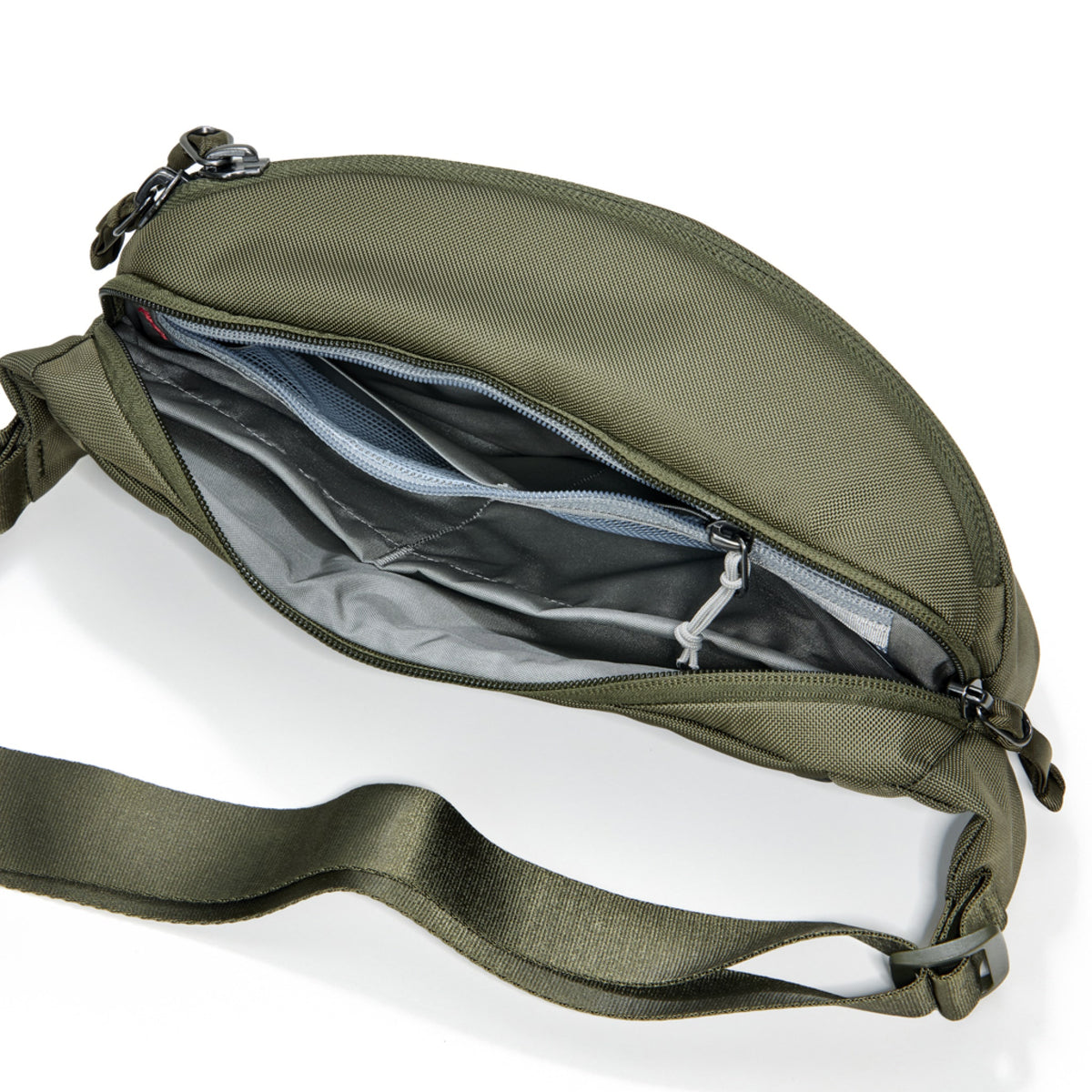 CIVIC Access Sling 2L - CAS2 in OD Green - internal pockets [13011c-ODG]
