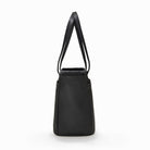 CIVIC Daily Tote 24L in Solution Dyed Black - CDT24 - handles up side view CIVIC Daily Tote 24L in Solution Dyed Black - CDT24 - handles up side view [13024a-SBK