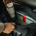 CIVIC Daily Tote 24L in Solution Dyed Black - CDT24 - water bottle pockets and ipad sleeve CIVIC Daily Tote 24L in Solution Dyed Black - CDT24 - water bottle pockets and ipad sleeve [13024a-SBK