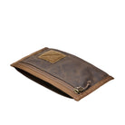 CIVIC Flat Pouch - Waxed Canvas Tan Laydown