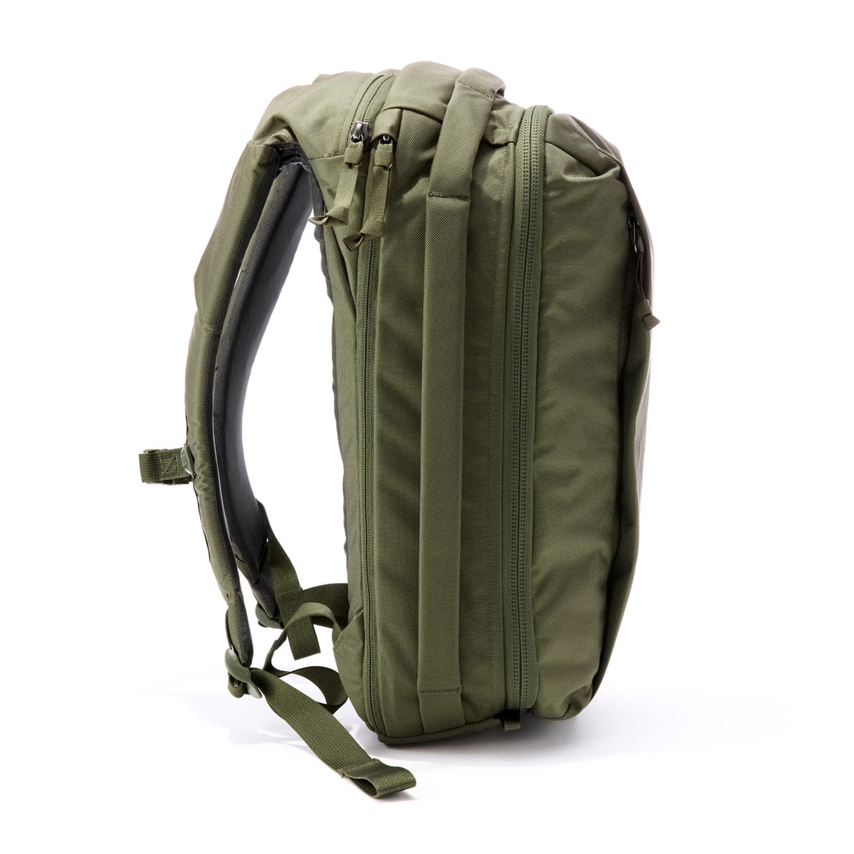CIVIC Panel Loader 16L CPL16 in OD Green - side view [13016c-ODG]
