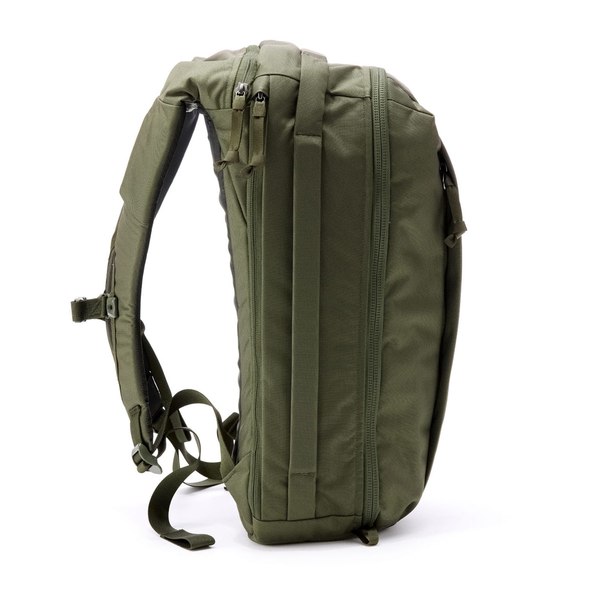 CIVIC Panel Loader 24L CPL24 in OD Green -side view [13001c-ODG]
