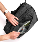 CIVIC Panel Loader CPL 24L Solution Dyed Black front organization pockets CIVIC Panel Loader CPL 24L Solution Dyed Black front organization pockets [13001c-SBK