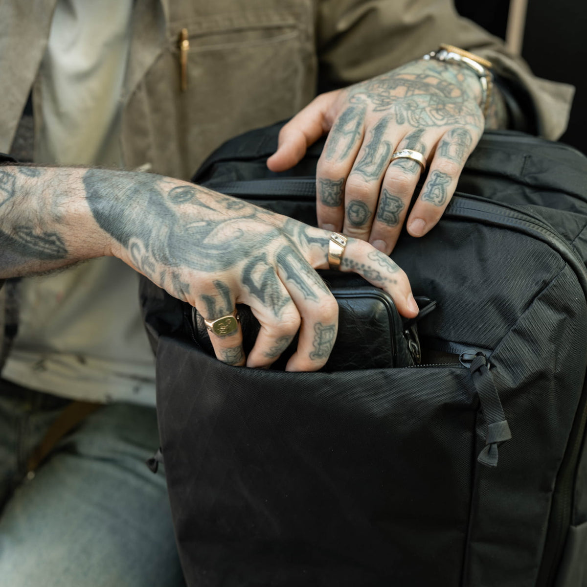 CIVIC Travel Bag 26L X-Pac quick stash pocket [13012cx-BXC]