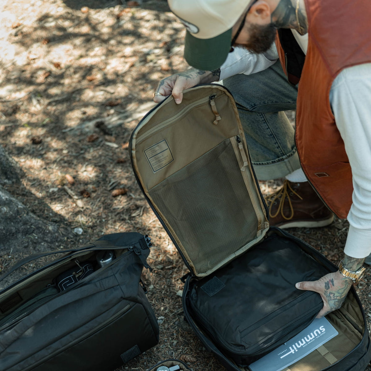 CIVIC Travel Bag 26L X-Pac interior Coyote Brown [13012cx-BXC]