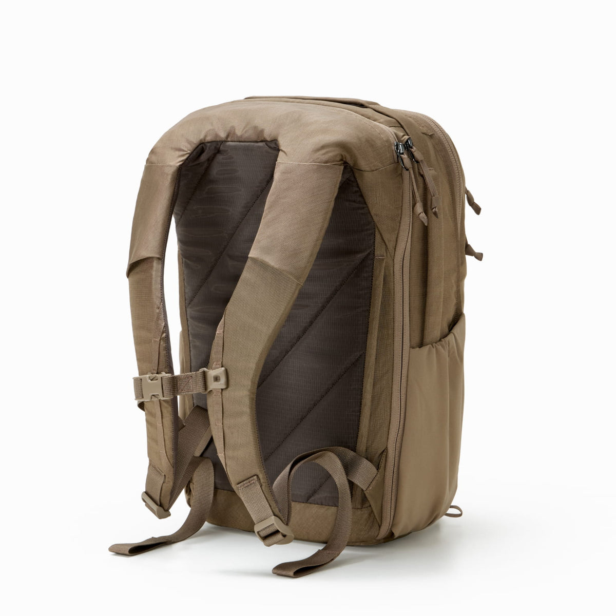 CIVIC Travel Bag 20L in Fossil Brown - breathable back panel [13019c-FBN]