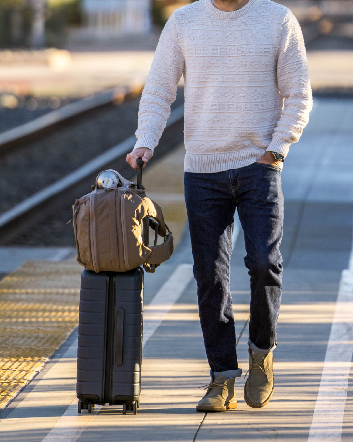 CIVIC Travel Bag Luggage Pass Through