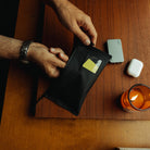ELEMENT Flat Pouch - EFP - Small - Solution Dyed Black - Patch in transparent window ELEMENT Flat Pouch - EFP - Small - Solution Dyed Black - Patch in transparent window [12004a-SBK