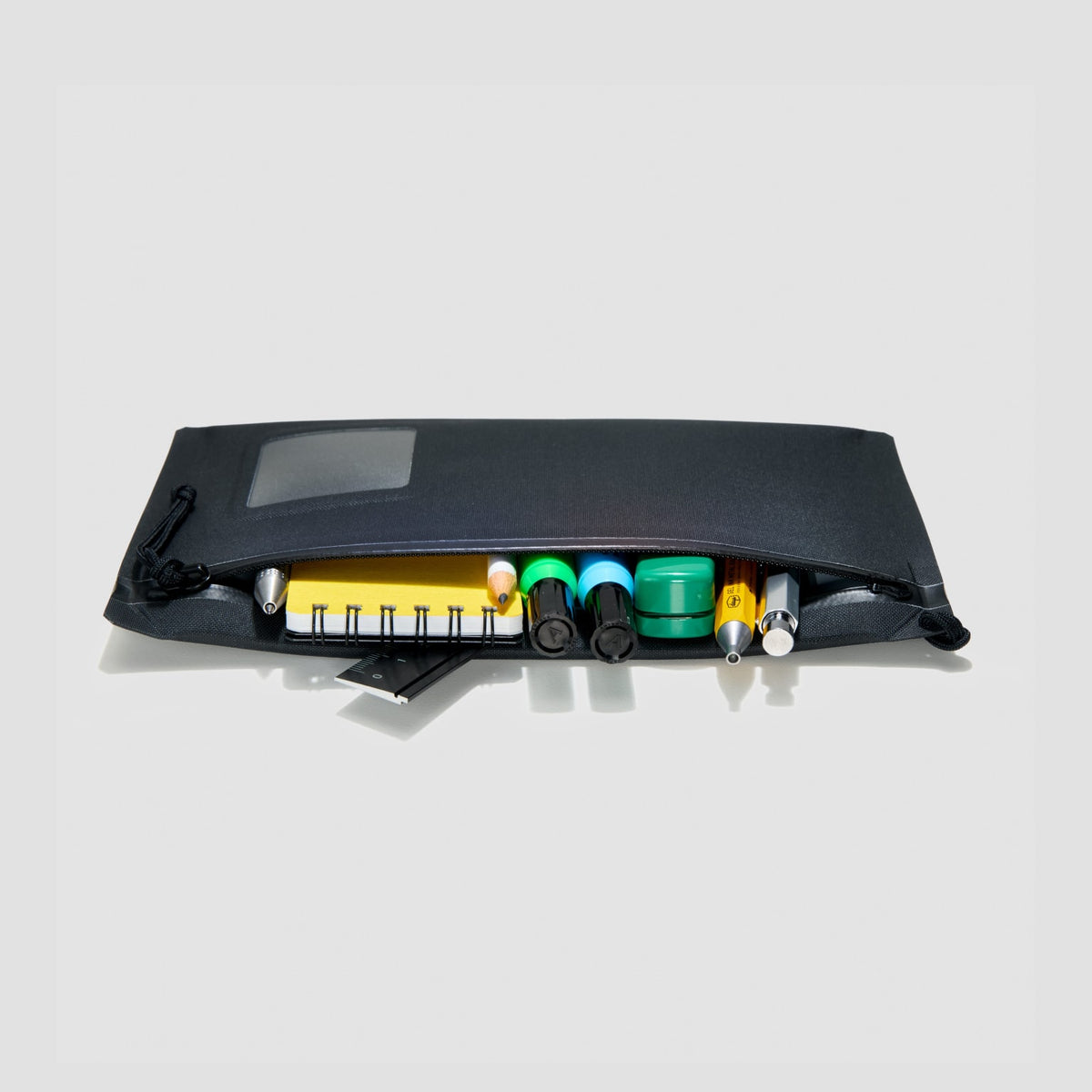 ELEMENT Flat Pouch - EFP - Small - Solution Dyed Black - Pencil Case [12004a-SBK]