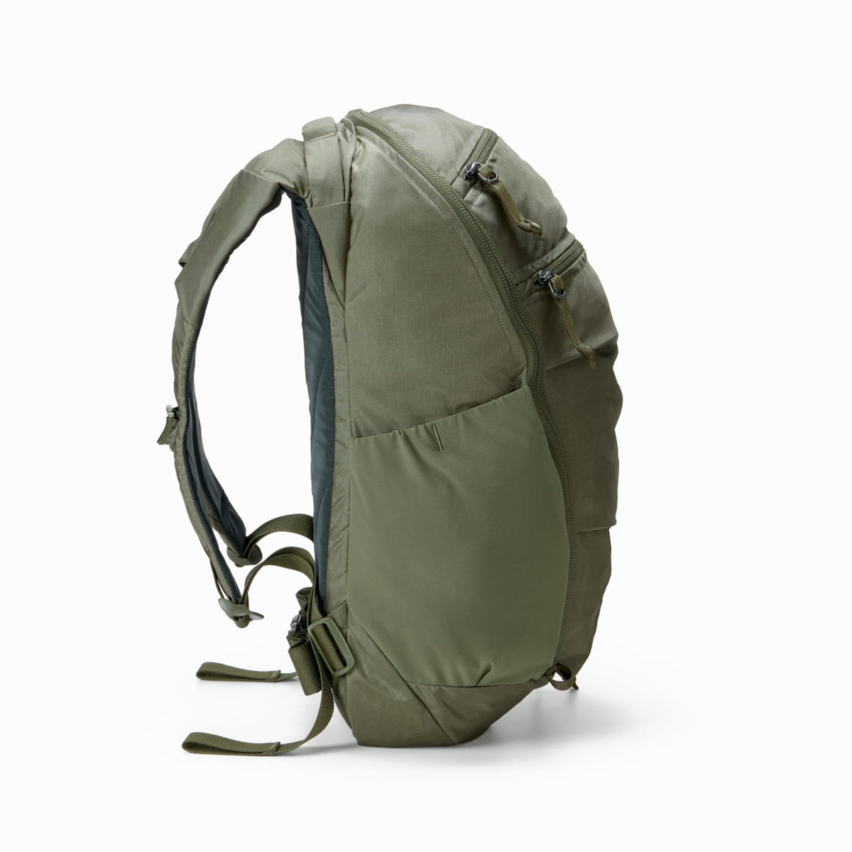 MOUNTAIN Panel Loader 22L - OD Green - side view [11004d-ODG]