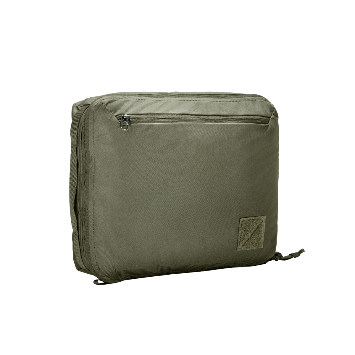 Transit Packing Cube 10L - OD Green - quarter view [13021a-ODG]