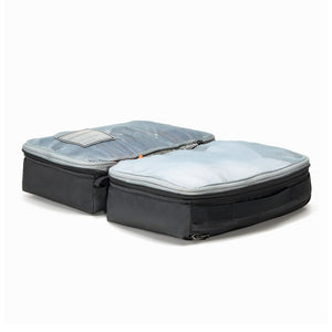 Transit Packing Cube 8L TPC8 Black open and packed