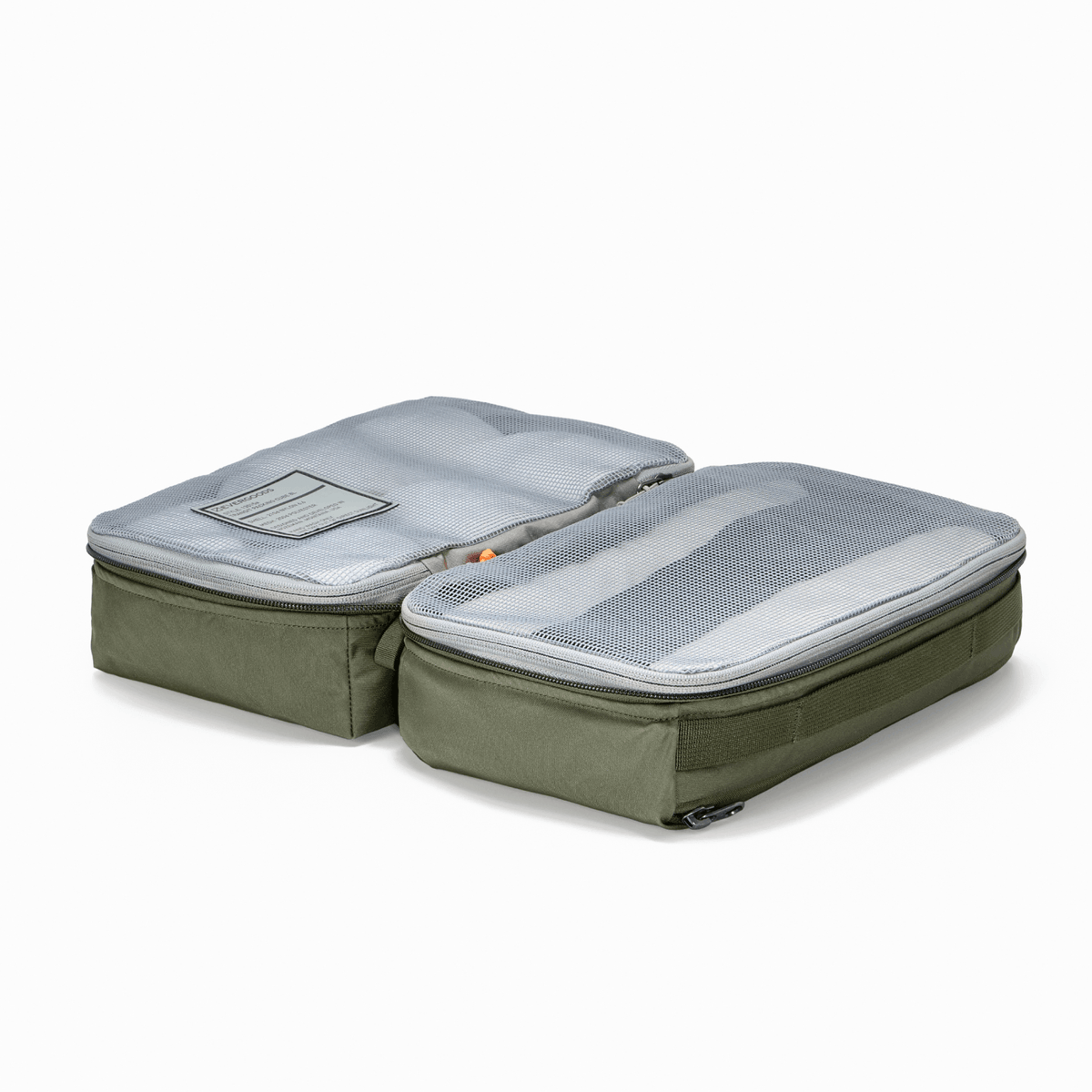 Transit Packing Cube 8L in OD Green - open [13015a-ODG]