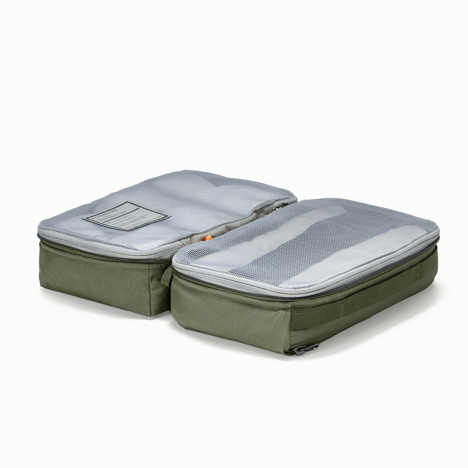 Transit Packing Cube 8L in OD Green -  front panel