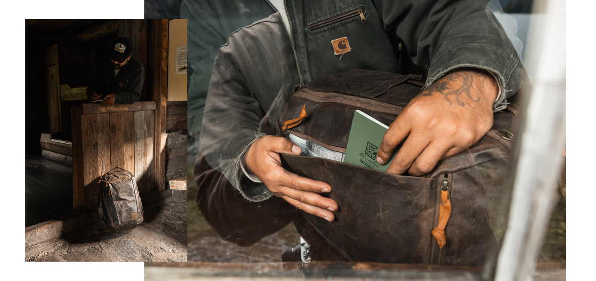 The Waxed Canvas Collection EVERGOODS Field Notes