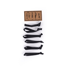 EVERGOODS Black Webbing Zipper Pullers EVERGOODS Black Webbing Zipper Pullers [19004a-BLK